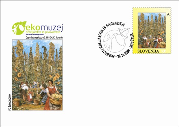 kuverta EKOMUZEJ hmeljarstva in pivovarstva